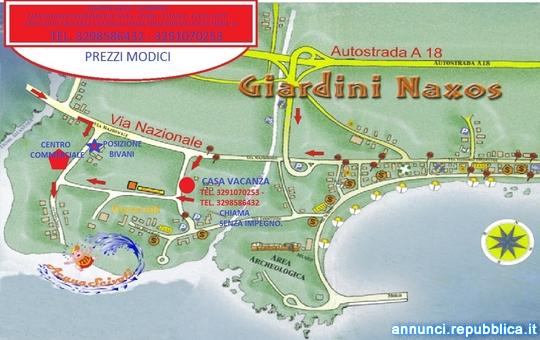 Case vacanze Via PORTICATO Giardini Naxos Messina